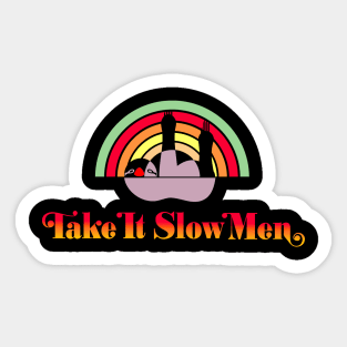 sloth retro Sticker